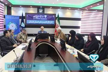 مراسم بزرگداشت ولادت حضرت فاطمه (س) و روز زن در اداره کل دامپزشکی استان همدان