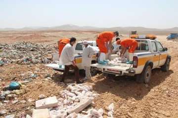 بازرسی و ضبط و معدوم سازی مواد خام دامی غیر بهداشتی