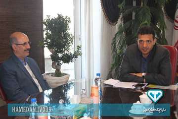 دیدار با شهردار همدان