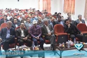 تودیع دکتر سامی و معارفه دکتر حقیقی رئیس اداره دامپزشکی شهرستان همدان