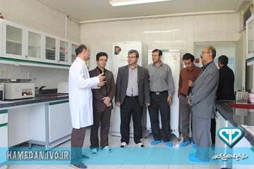 بازدید معاون و کارشناسان سازمان مدیریت از اداره کل دامپزشکی استان همدان