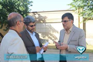 بازدید مهندس مؤمنی از اداره کل دامپزشکی استان همدان