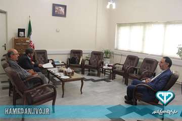 دیدار با ریاست سازمان برنامه و بودجه استان همدان