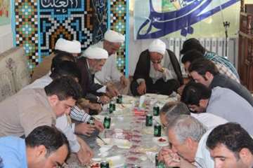 مراسم بزرگداشت عید غدیرخم و 14 مهر در دامپزشکی استان همدان