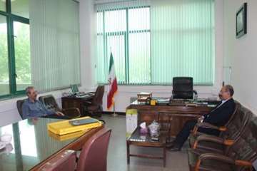 دیدار دکتر رسولی با مدیر کل روابط عمومی استانداری همدان