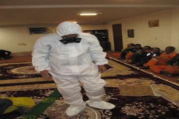 کلاس آموزشی برای کارکنان شهرداری در خصوص بیماری آنفلوانزا پرندگان