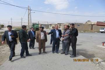 بازدید رئیس  دامپزشکی و بخشدار از روستاهای اسدآباد