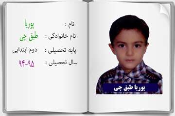 دانش آموزان ممتاز درسی در سال تحصیلی 95-94