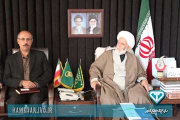 دیدار مدیرکل دامپزشکی استان با نماینده ولی فقیه و امام جمعه همدان