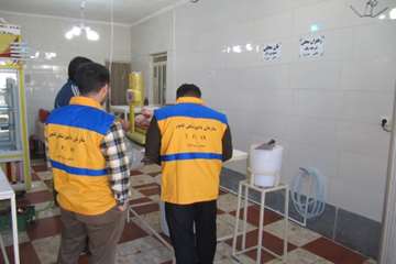 بازدید از مراکز عرضه مواد خام دامی شهرستان رزن