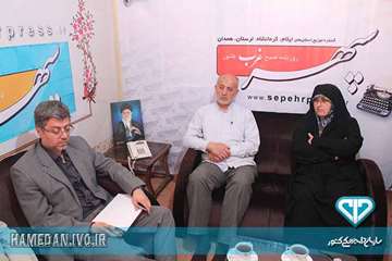 دیدار با کارکنان روزنامه سپهر غرب در روزخبرنگار