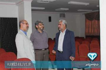 بازدید فرماندار نهاوند از اداره کل