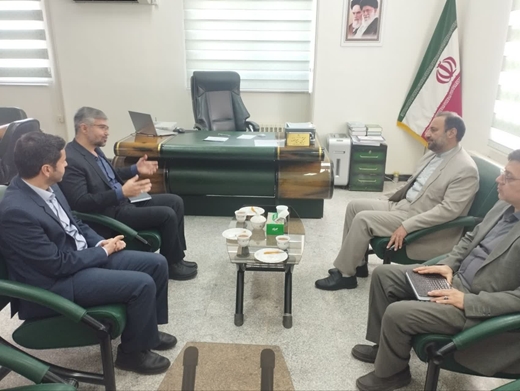 مدیرکل دامپزشکی استان همدان با فرماندار شهرستان نهاوند دیدار کرد