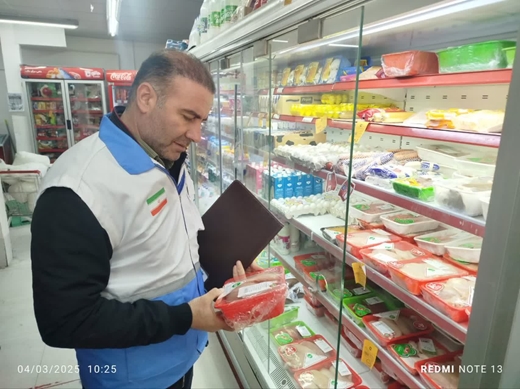 گشت و بازرسی کارشناسان بازرسی مواد خام دامی در ایام  ماه مبارک رمضان و طرح تشدید کنترل و نظارت بهداشتی