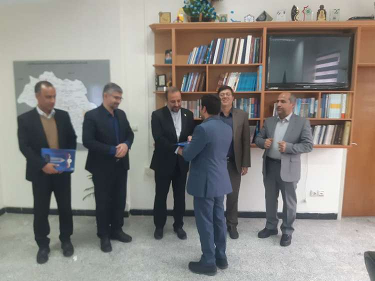 تودیع ومعارفه سرپرست اداره دامپزشکی شهرستان نهاوند