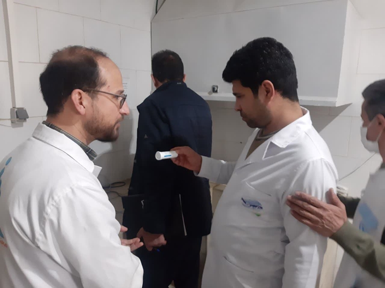 بازدید رییس و کارشناسان اداره نظارت بر بهداشت عمومی اداره کل دامپزشکی استان همدان و رییس اداره دامپزشکی شهرستان تویسرکان از شرکت صنایع غذایی ذوالفقاری