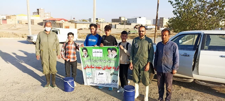 برگزاری اردوی جهادی دامپزشکی در شهرستان کبودرآهنگ همزمان با هفته دفاع مقدس